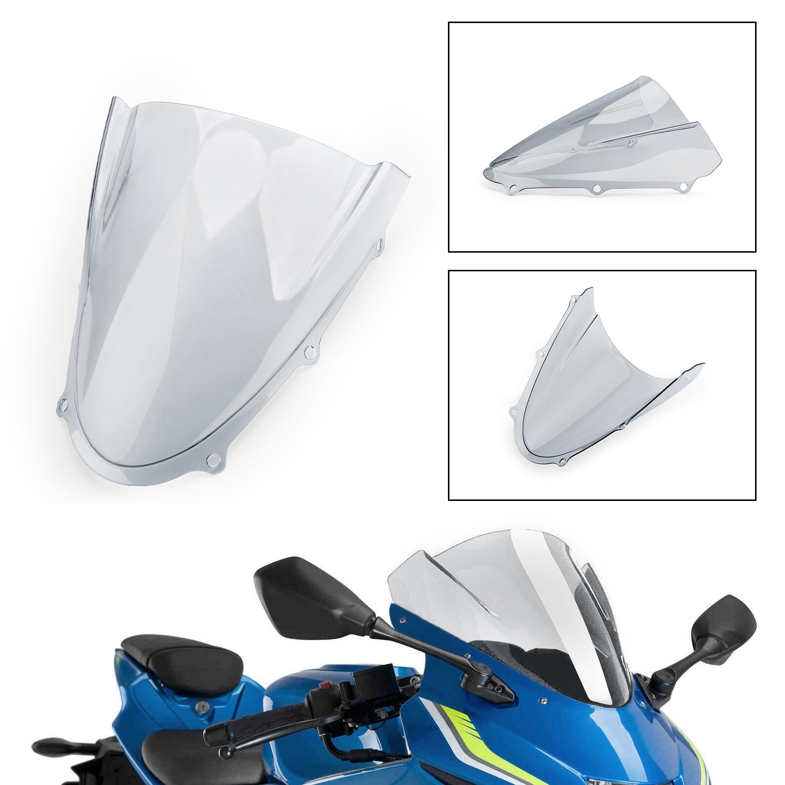 2017-2018 Suzuki GSXR 125 ABS pare-brise pare-brise pare-brise protecteur générique