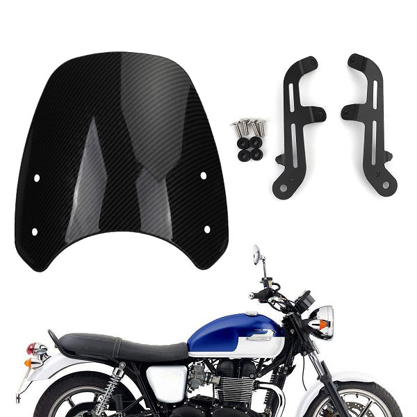 ABS Plastic Motor Windshield WindScreen for Triumph Bonneville T100 T120 Generic