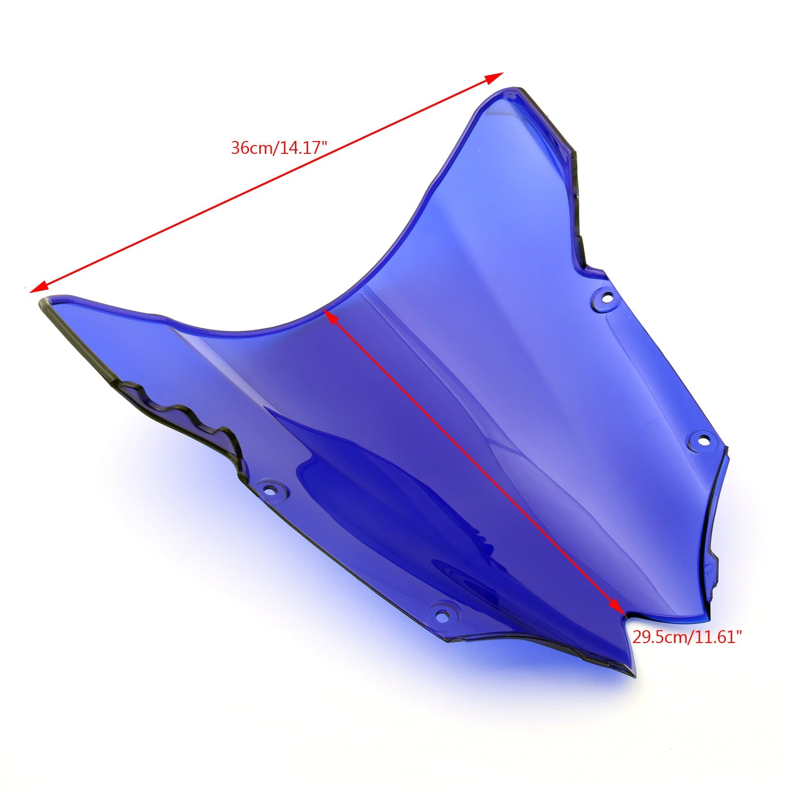 Voorruit Voorruit Double Bubble Voor Yamaha YZF R6 600 (2008-2015) 7 Kleur Generiek