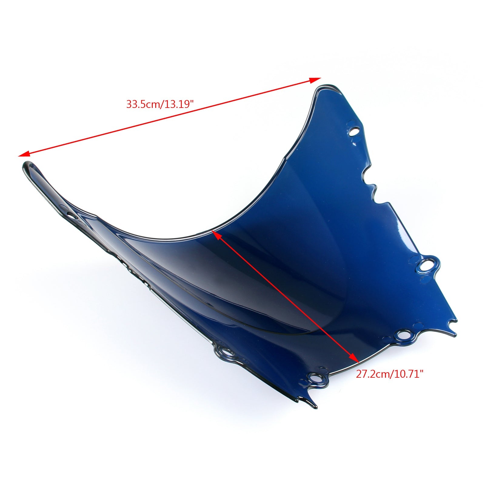 Voorruit Voorruit Double Bubble Voor Yamaha YZF 600 R6 (1998-2002) 7 Kleur Generiek