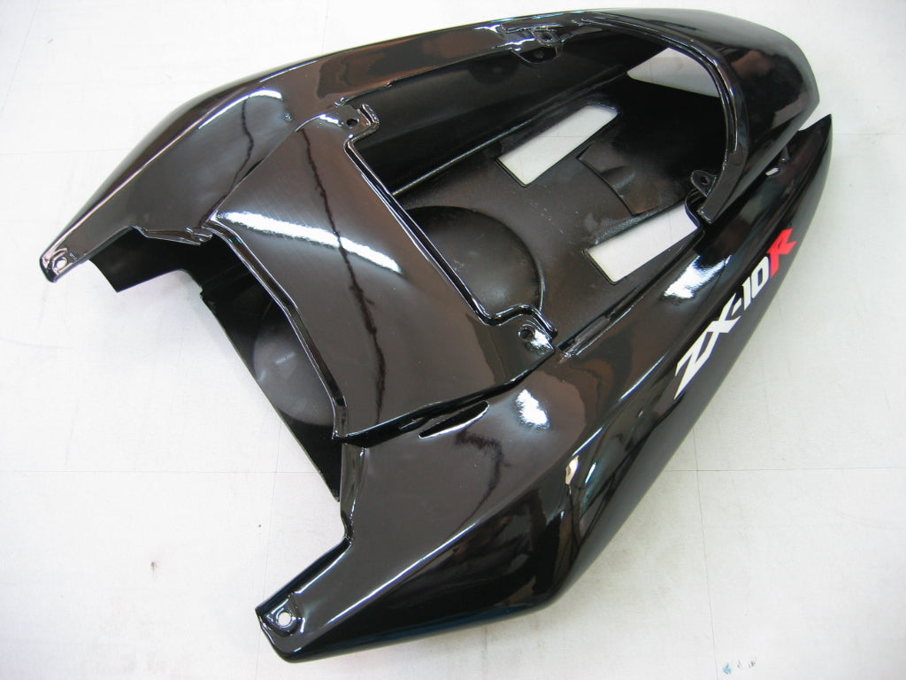 2004-2005 Kawasaki ZX 10R All Black Racing Fairings Generic