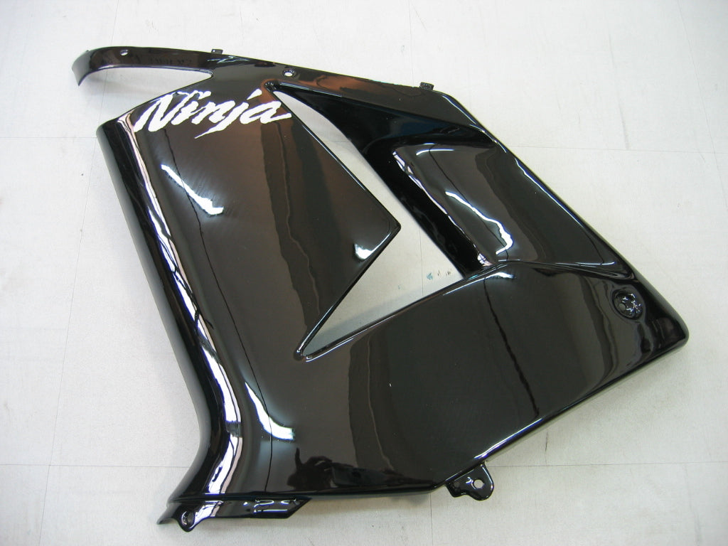 2004-2005 Kawasaki ZX 10R All Black Racing Fairings Generic