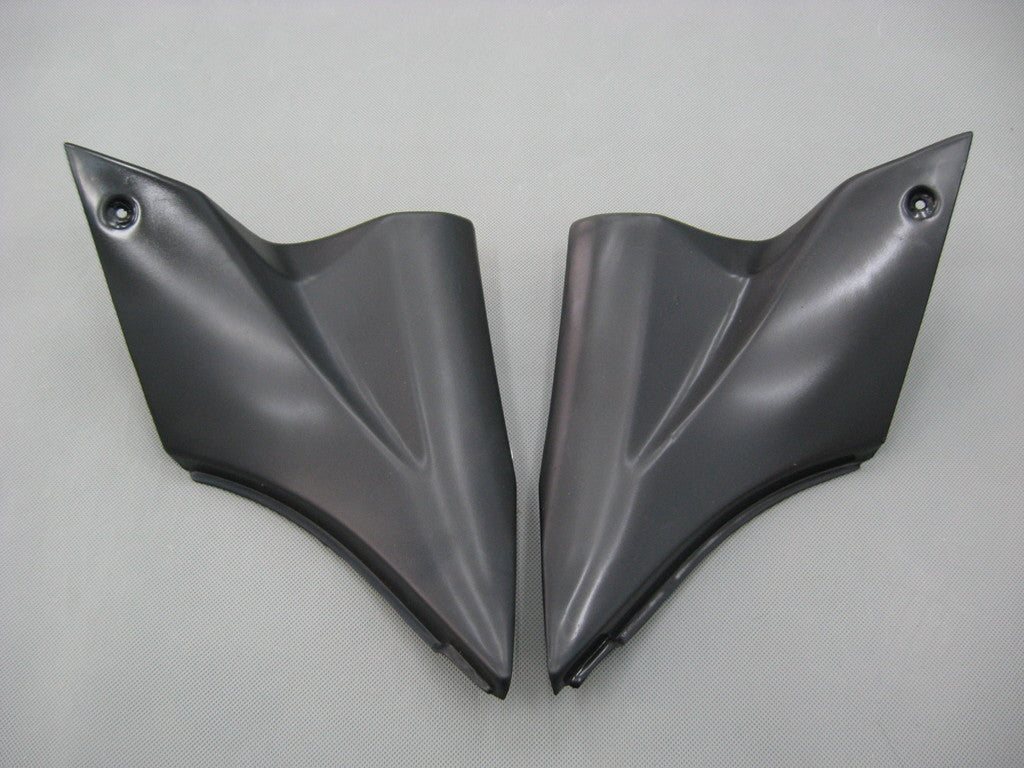 2006-2007 Kawasaki ZX 10R Amotopart stroomlijnkappen zwart wit West Racing Customs kuip