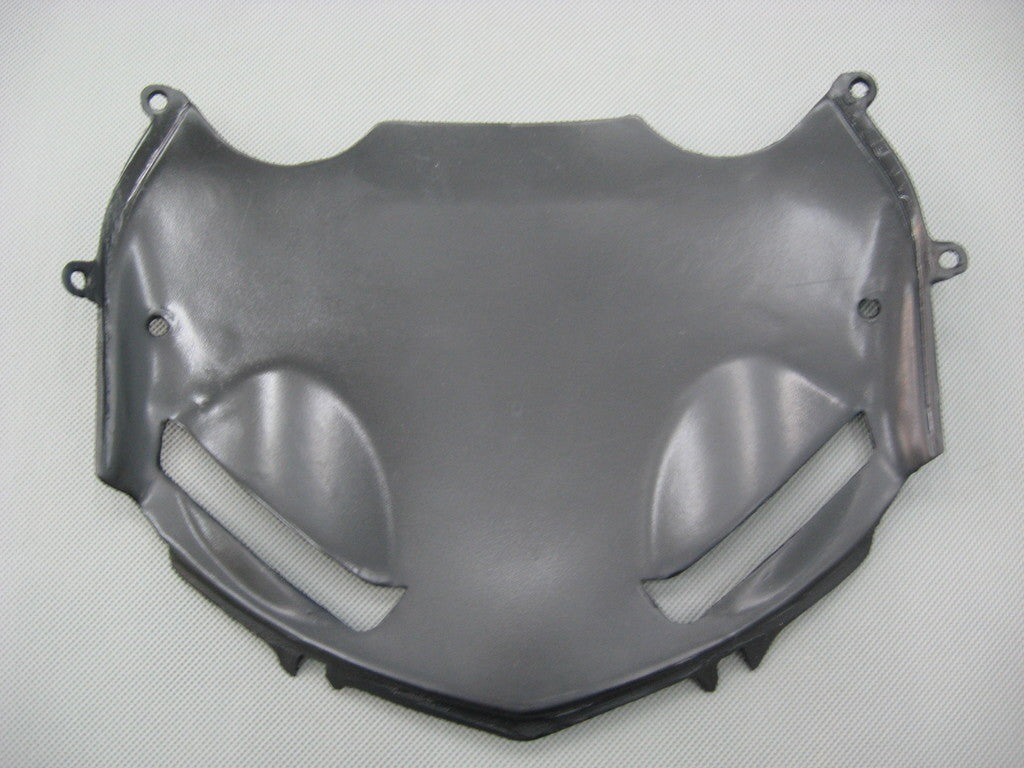 2006-2007 Kawasaki ZX 10R Amotopart stroomlijnkappen zwart wit West Racing Customs kuip