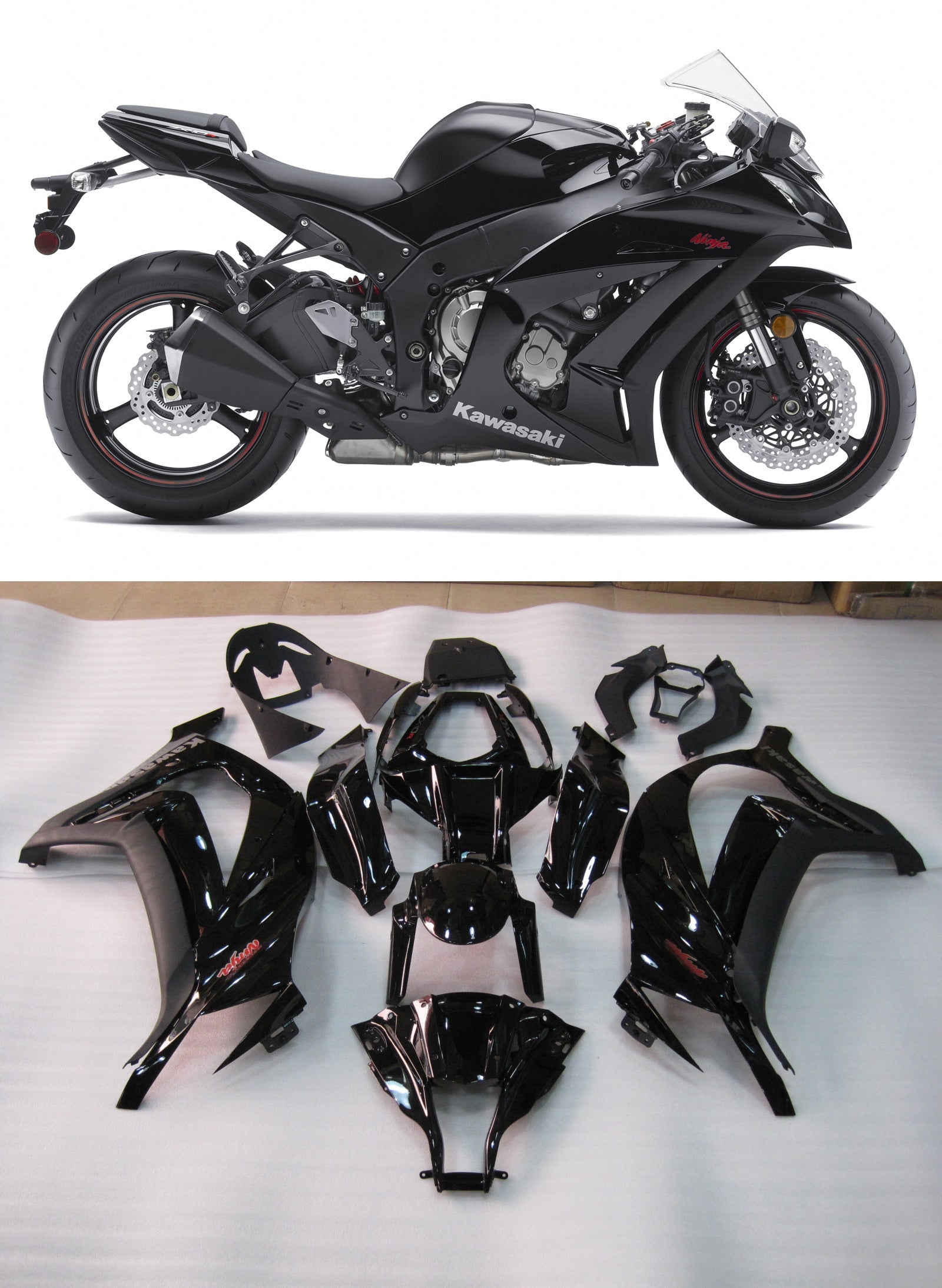 2011-2015 Kawasaki ZX10R Fairing Kit