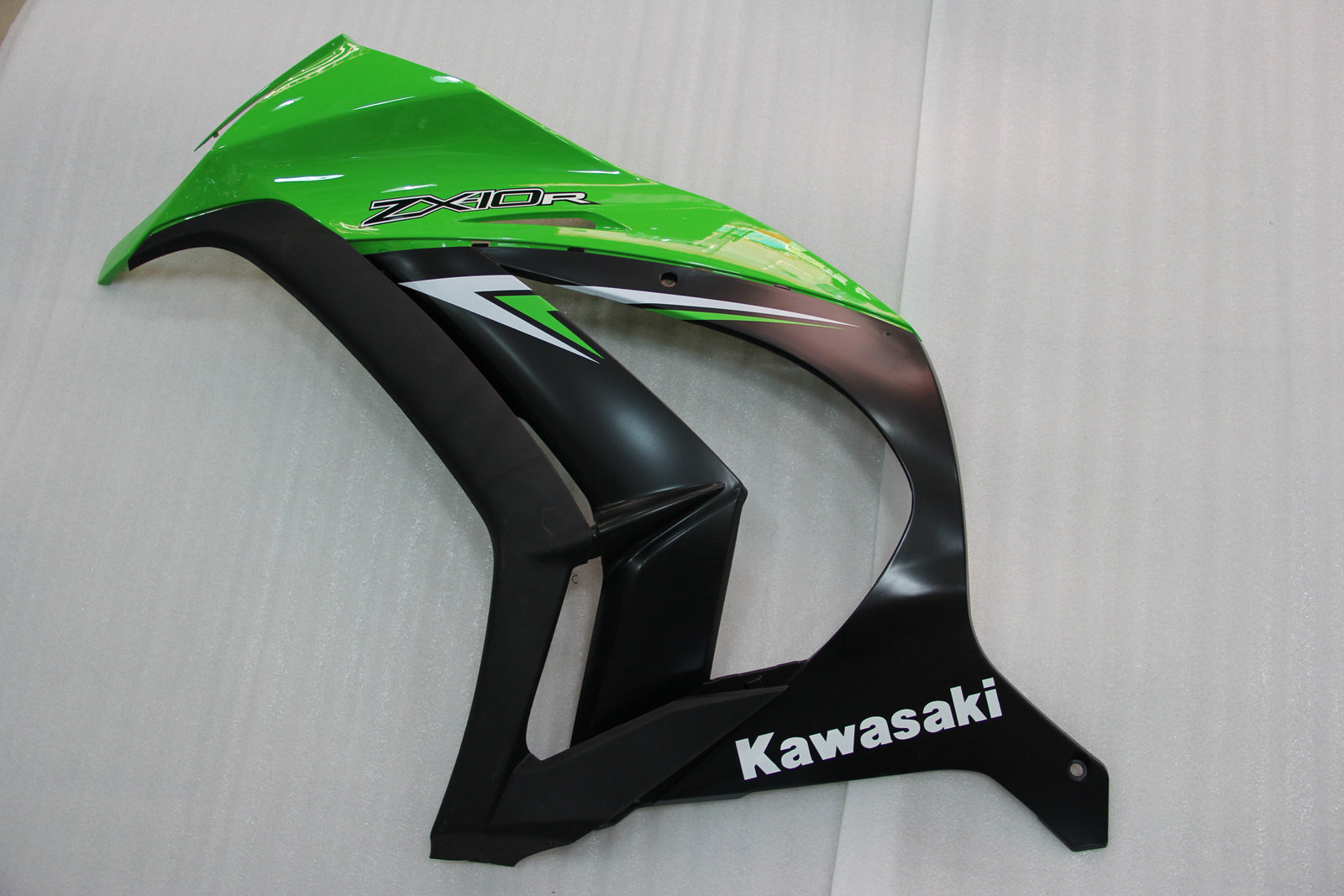 2011-2015 Ninja ZX10R Green Black Bodywork Fairing ABS Injection Molded Plastics Set 8# Generic