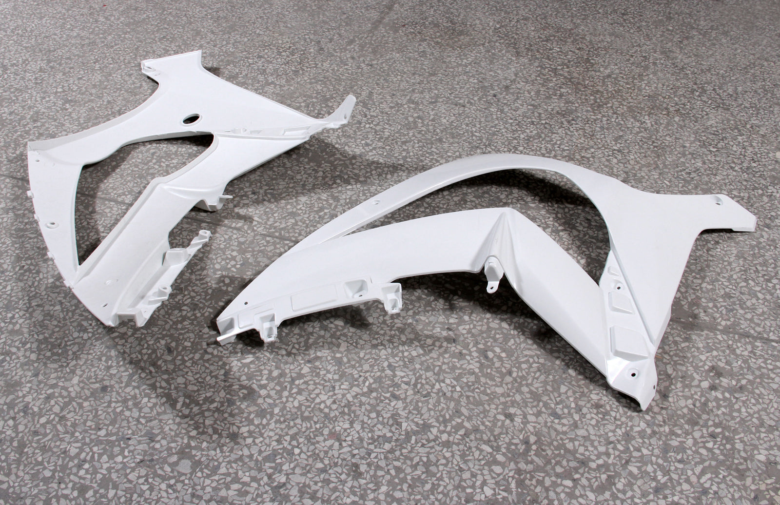 2011-2015 Ninja ZX10R witte carrosseriekuip ABS spuitgegoten kunststoffen set 6 # algemeen