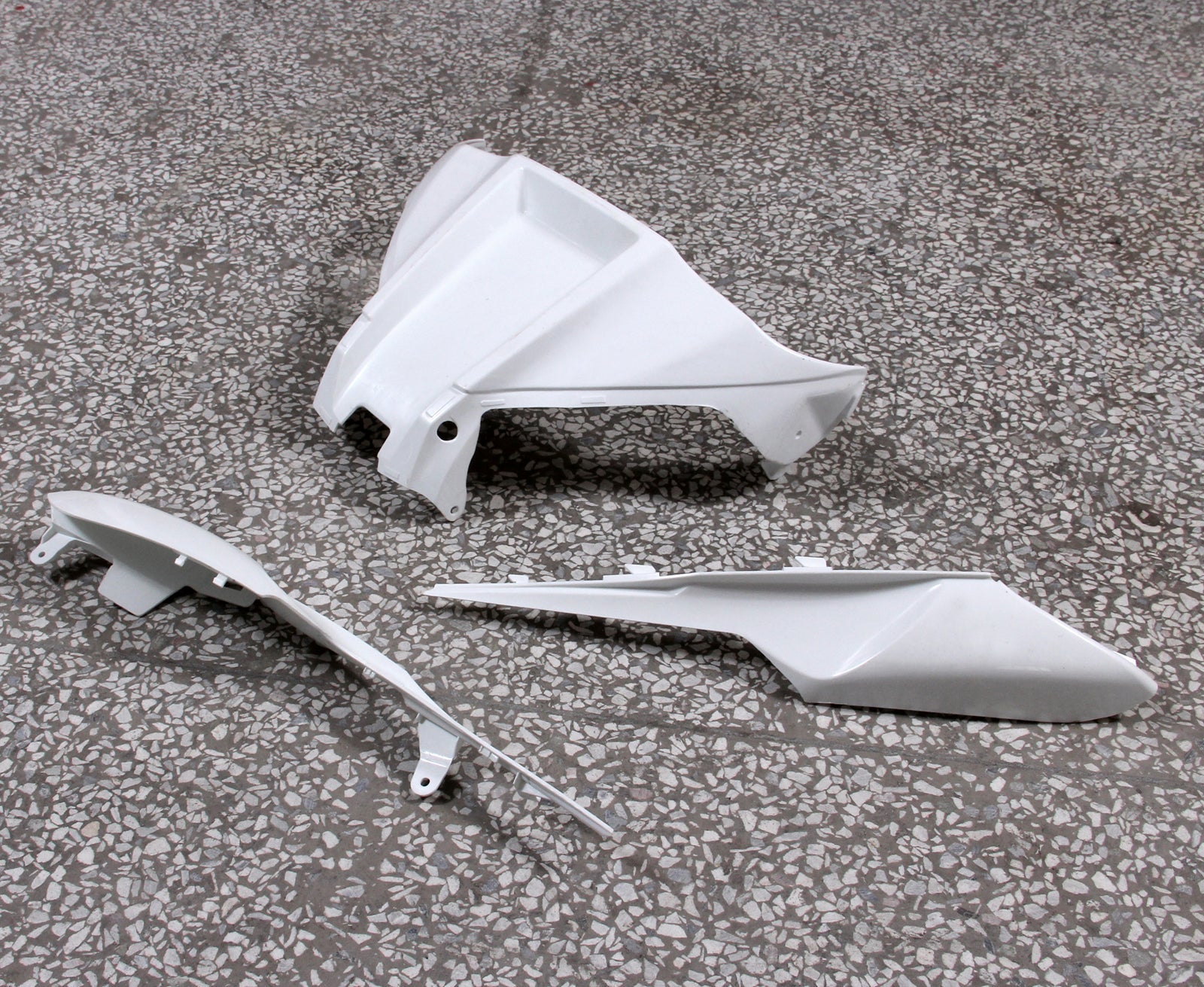 2011-2015 Ninja ZX10R witte carrosseriekuip ABS spuitgegoten kunststoffen set 6 # algemeen