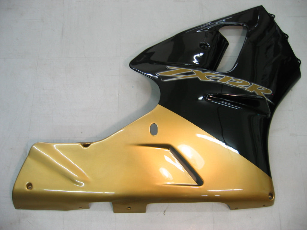 2000-2001 Ninja ZX12R Bodywork Fairing ABS Injection Molded Plastics Set 4 Color Generic