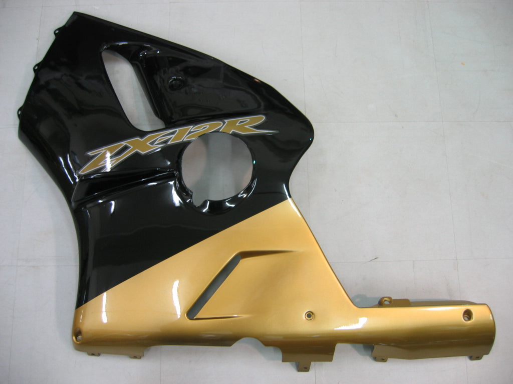 2000-2001 Ninja ZX12R Bodywork Fairing ABS Injection Molded Plastics Set 4 Color Generic