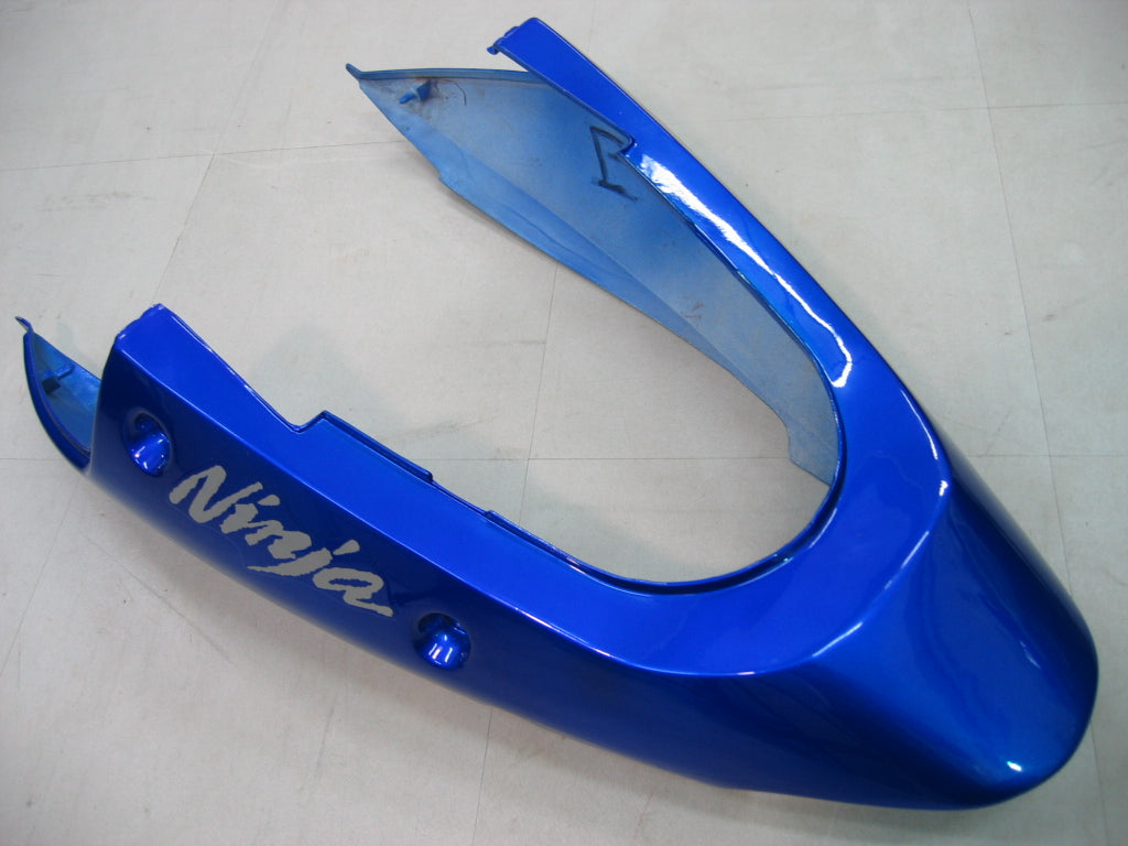 2000-2001 Ninja ZX12R Blue & Black Bodywork Fairing ABS Injection Molded Plastics Set 2# Generic