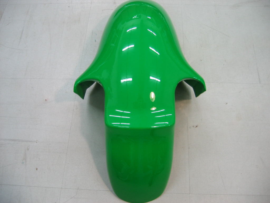 2000-2001 Ninja ZX12R Green & Black Bodywork Fairing ABS Injection Molded Plastics Set 3# Generic