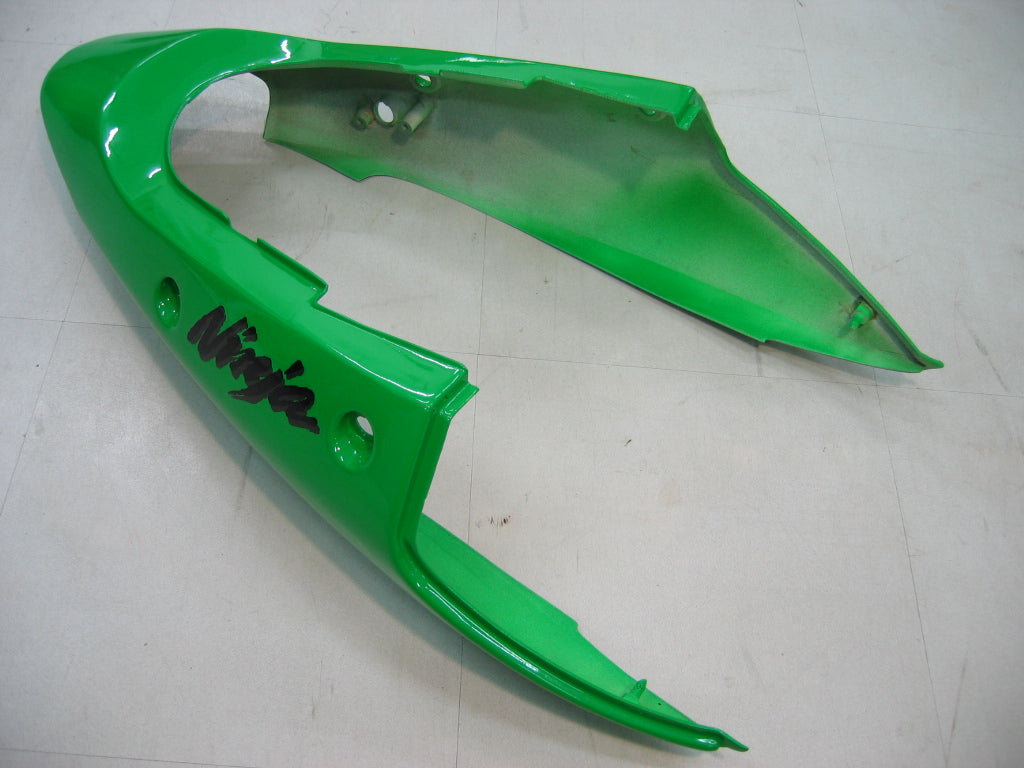 2000-2001 Ninja ZX12R Green & Black Bodywork Fairing ABS Injection Molded Plastics Set 3# Generic