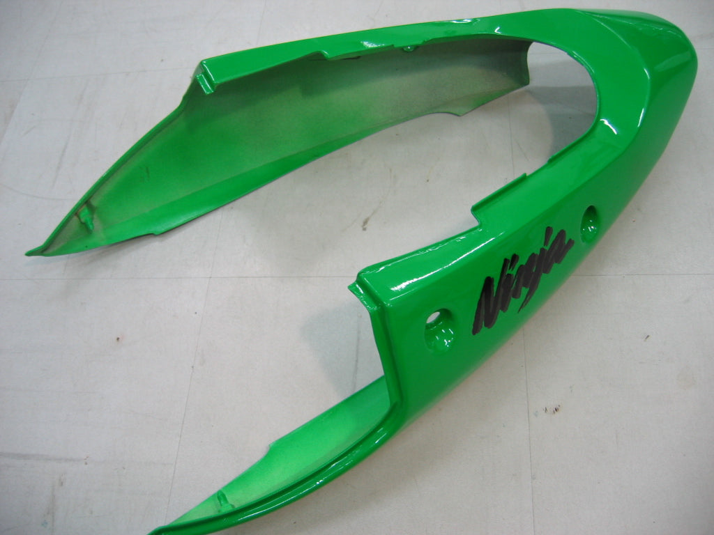 2000-2001 Ninja ZX12R Green & Black Bodywork Fairing ABS Injection Molded Plastics Set 3# Generic