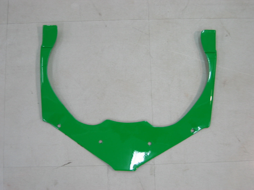 2000-2001 Ninja ZX12R Green & Black Bodywork Fairing ABS Injection Molded Plastics Set 3# Generic