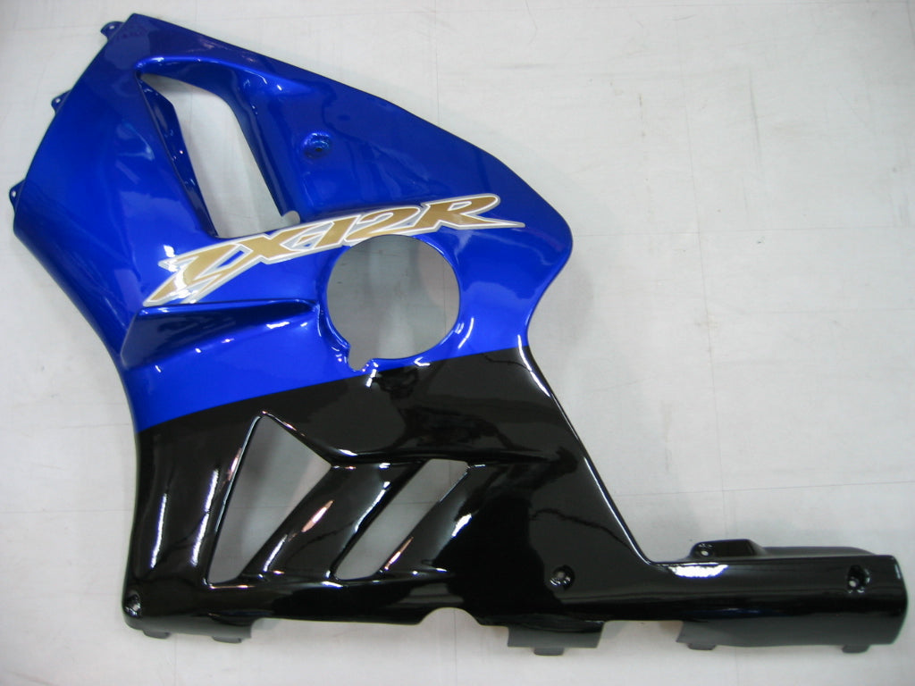 2002-2005 Ninja ZX12R Carénage de carrosserie ABS Plastiques moulés par injection Ensemble 6 couleurs génériques