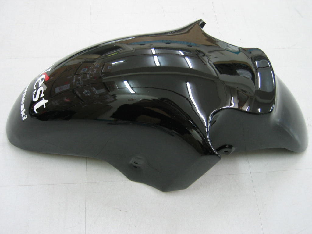 2002-2005 Ninja ZX12R Black White West Karosseri Fairing ABS Sprøytestøpt plastsett 3# Generisk