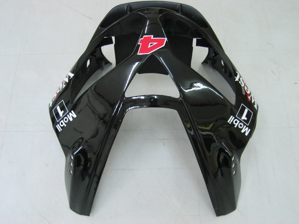 2002-2005 Ninja ZX12R Black White West Karosseri Fairing ABS Sprøytestøpt plastsett 3# Generisk