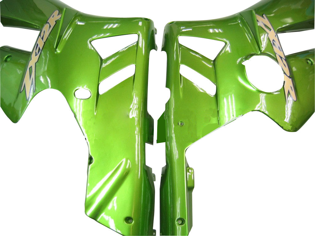 2002-2005 Ninja ZX12R Carénage de carrosserie métallique vert ABS plastiques moulés par injection ensemble 4# générique