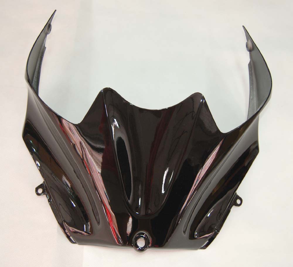 2006-2010 Kawasaki ZX14R Amotopart Fairings Black & Green Flame Ninja Racing