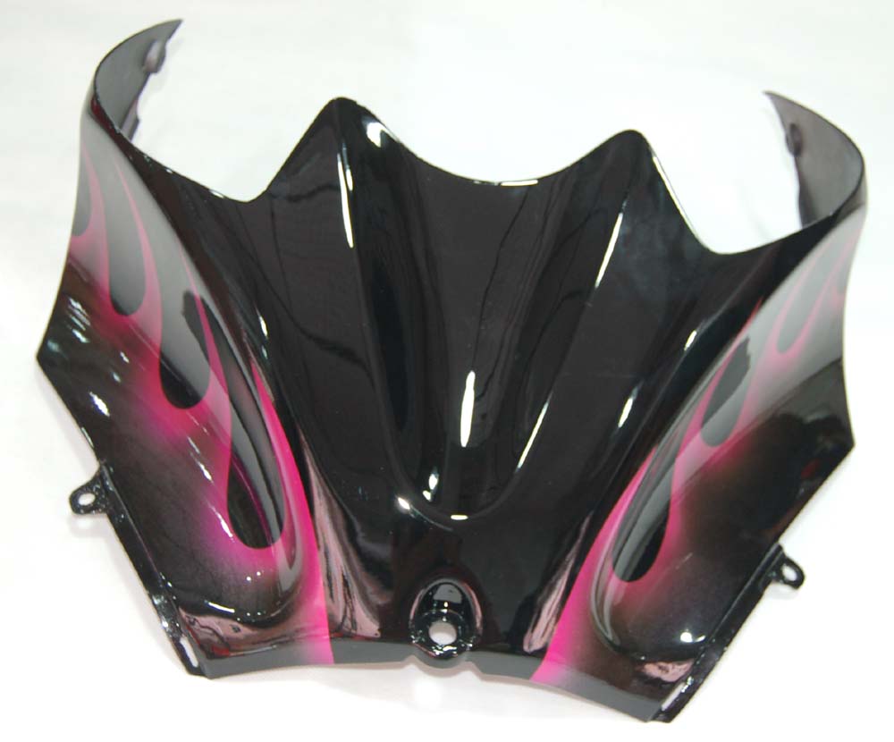 2006-2011 Ninja ZX14R Black & Purple Bodywork Fairing ABS Injection Molded Plastics Set 4# Generic