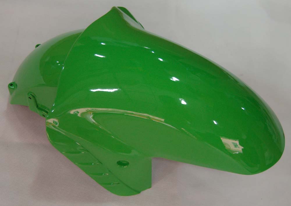 2006-2011 Ninja ZX14R Green Black Nakano Bodywork Fairing ABS Injection Molded Plastics Set 7# Generic