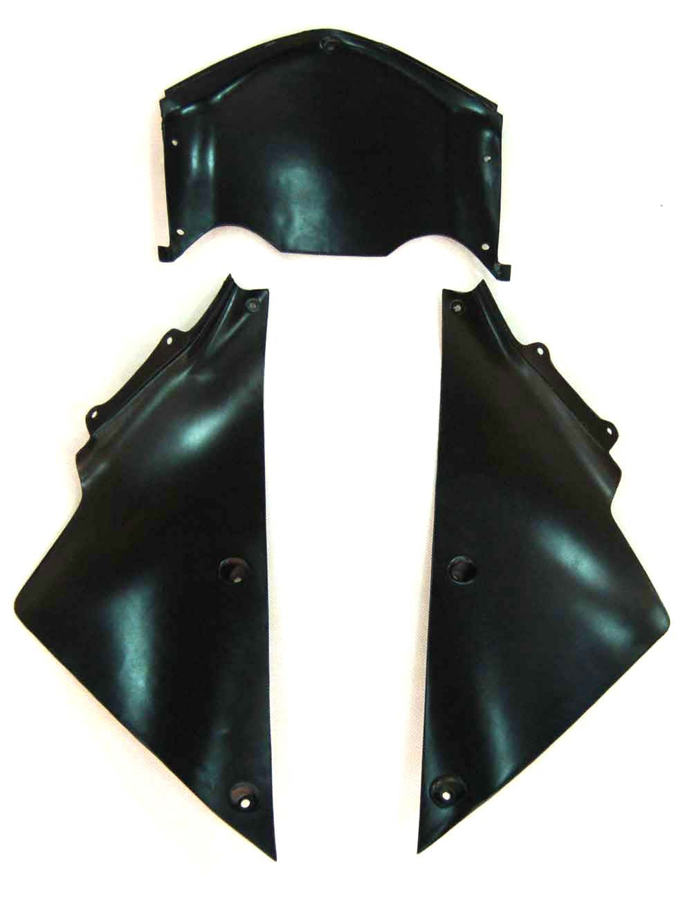 2006-2011 Ninja ZX14R Green Black Nakano Bodywork Fairing ABS Injection Molded Plastics Set 7# Generic