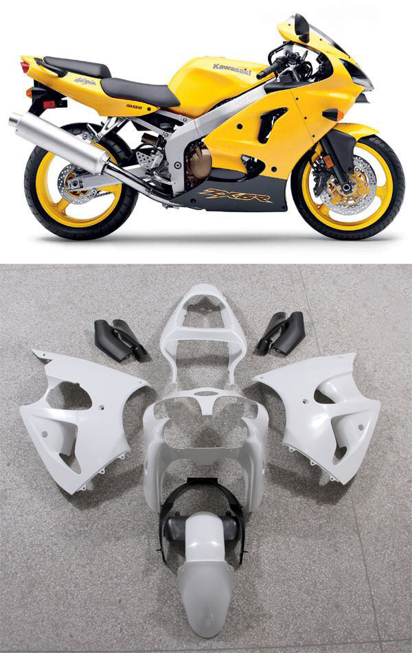 2000-2002 Kawasaki ZX6R 636 ZZR600 2005-2008 Fairing Kit