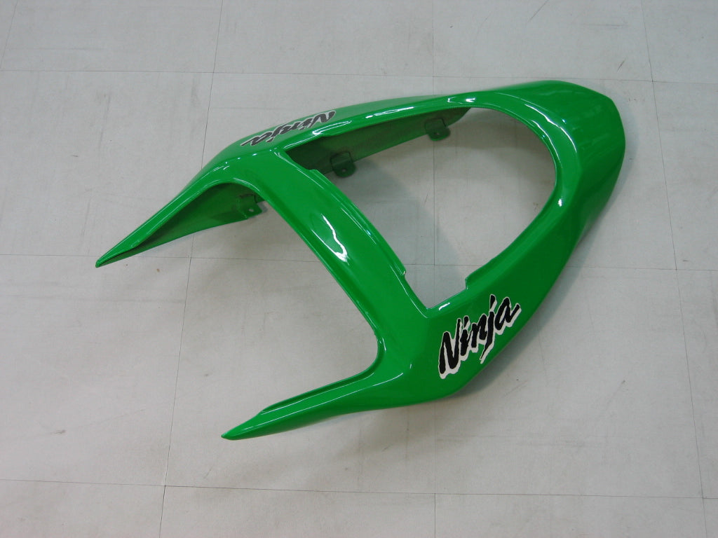 2003-2004 Kawasaki ZX6R 636 Fairings Green Ninja Racing Generic