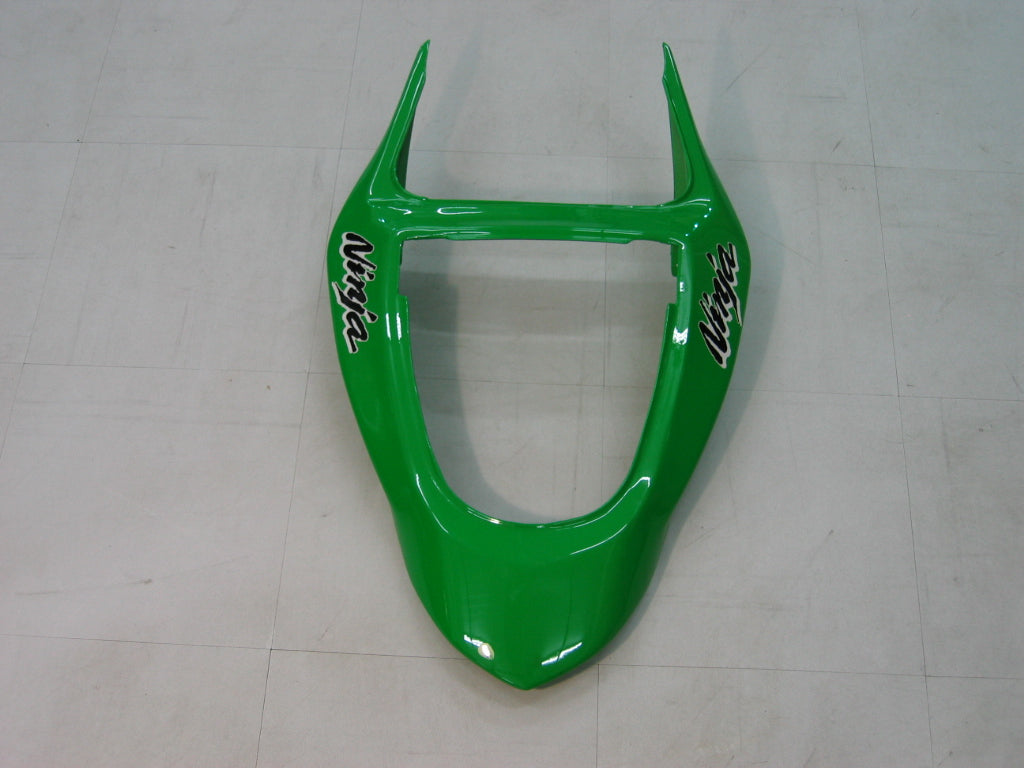 2003-2004 Kawasaki ZX6R 636 Fairings Green Ninja Racing Generic