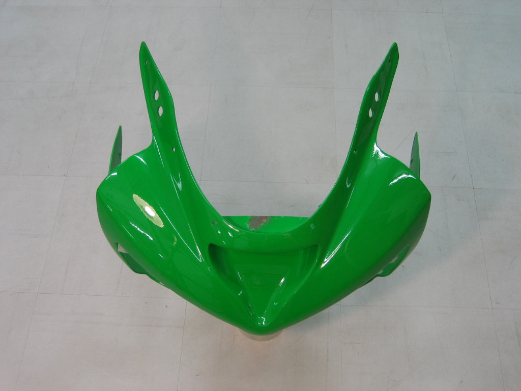 2003-2004 Kawasaki ZX6R 636 Fairings Green Ninja Racing Generic