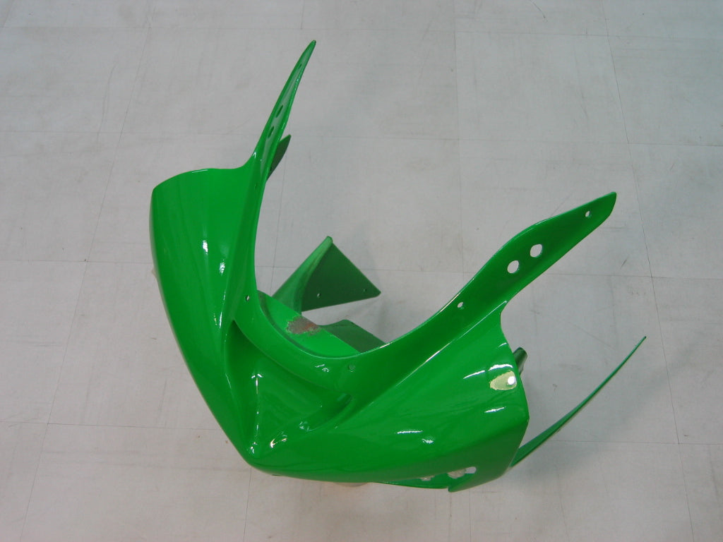 2003-2004 Kawasaki ZX6R 636 Fairings Green Ninja Racing Generic