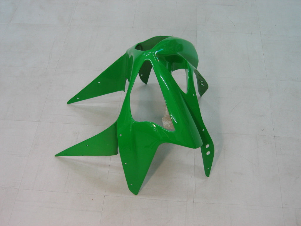 2003-2004 Kawasaki ZX6R 636 Fairings Green Ninja Racing Generic