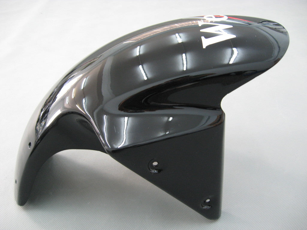 2003-2004 Kawasaki ZX6R 636 Fairings Black West Ninja Racing Generic