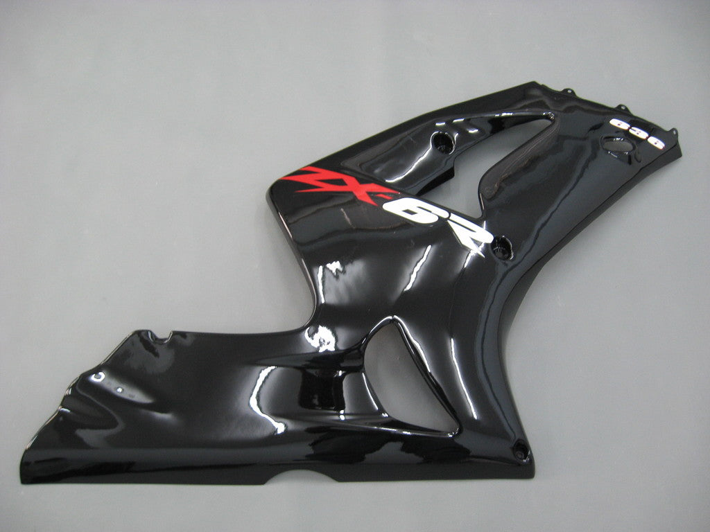 2003-2004 Kawasaki ZX6R 636 Fairings Black Ninja Racing Generic