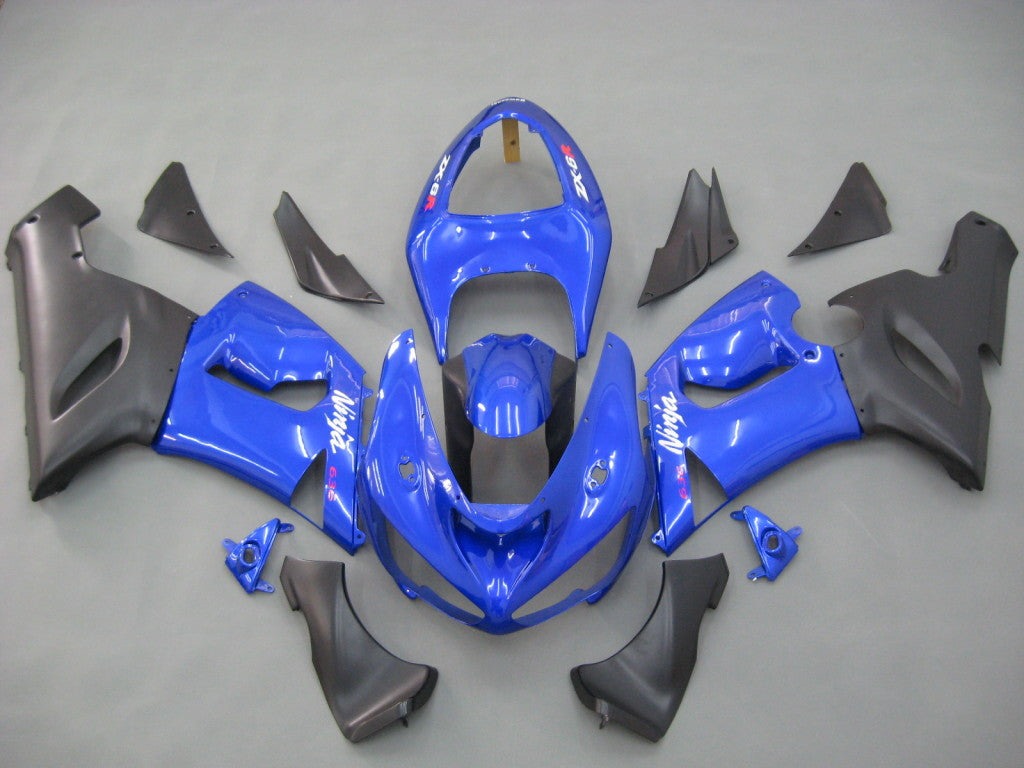 Generic Fit For Kawasaki ZX6R 636 (2005-2006) Bodywork Fairing ABS Injection Molded Plastics Set 28 Style