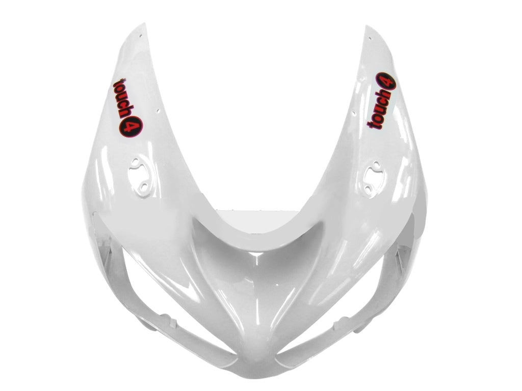 2005-2006 Kawasaki ZX6R 636 Fairings White Black elf ZX6R Racing Generic