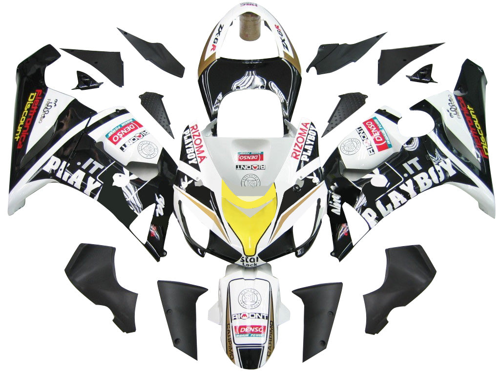 Generic Fit For Kawasaki ZX6R 636 (2005-2006) Bodywork Fairing ABS Injection Molded Plastics Set 28 Style