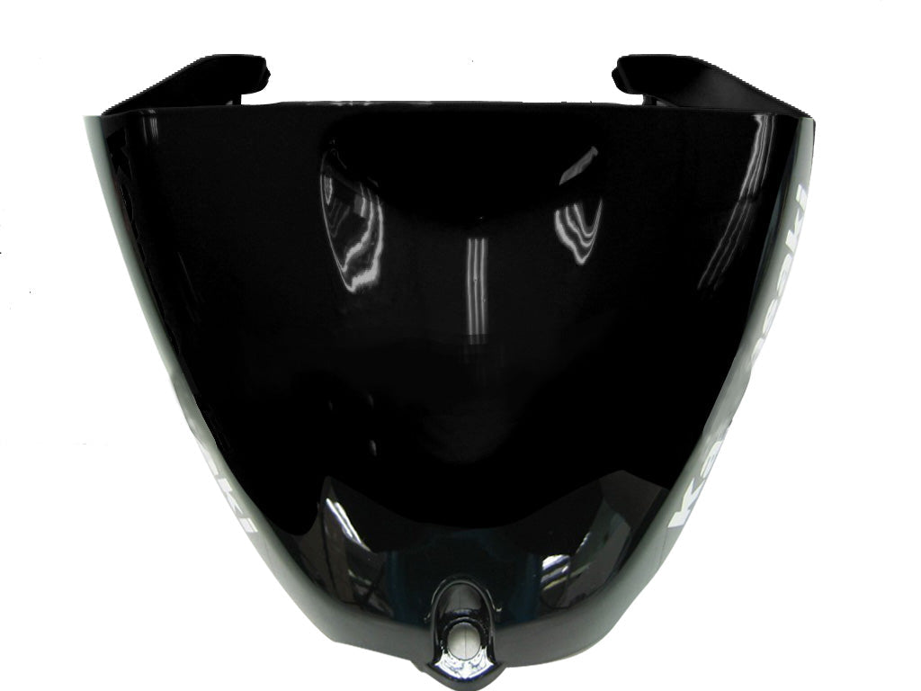 Kit de carénage vert et noir Kawasaki ZX6R 2005-2006 636