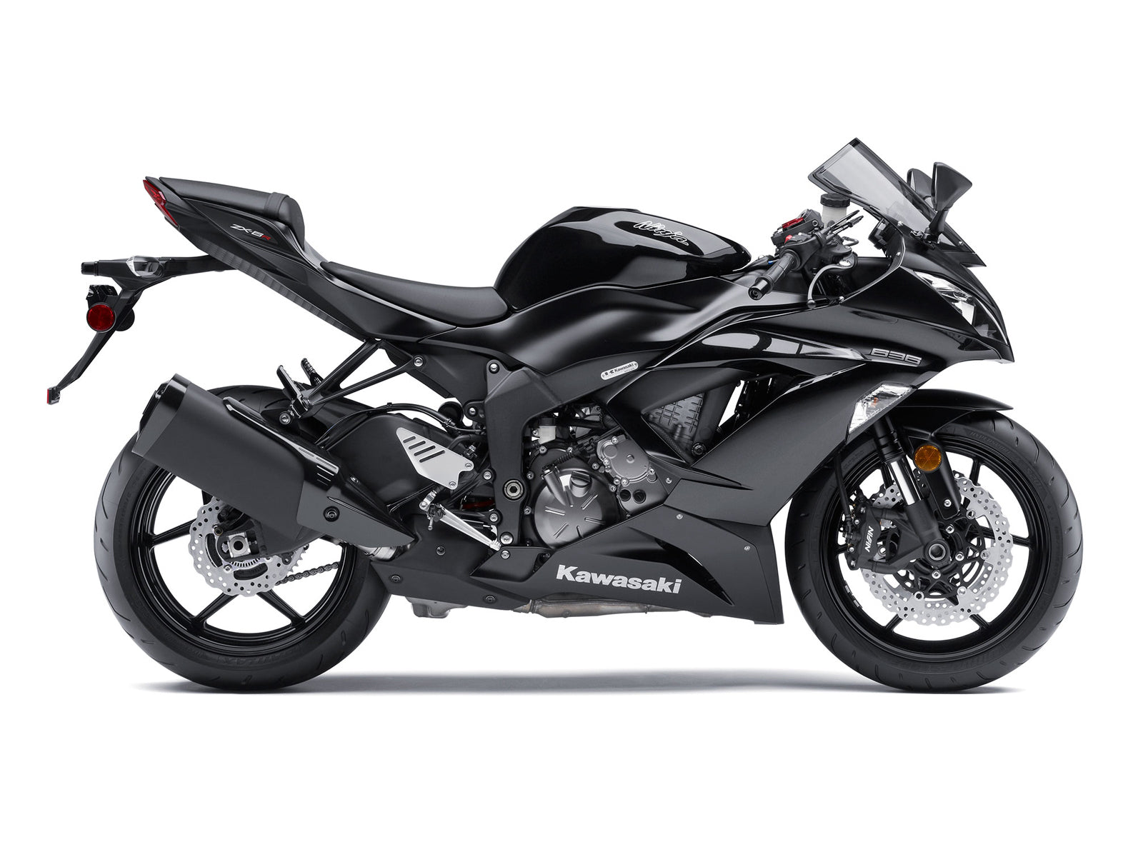 Kit de carénage Amotopart G-Noir Kawasaki ZX6R 2013-2015