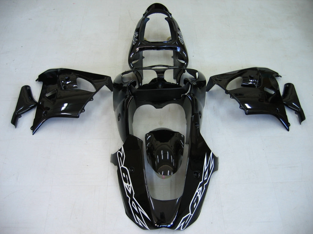 2000-2001 Kawasaki ZX 9R Fairings All Black ZX9R Racing Generic