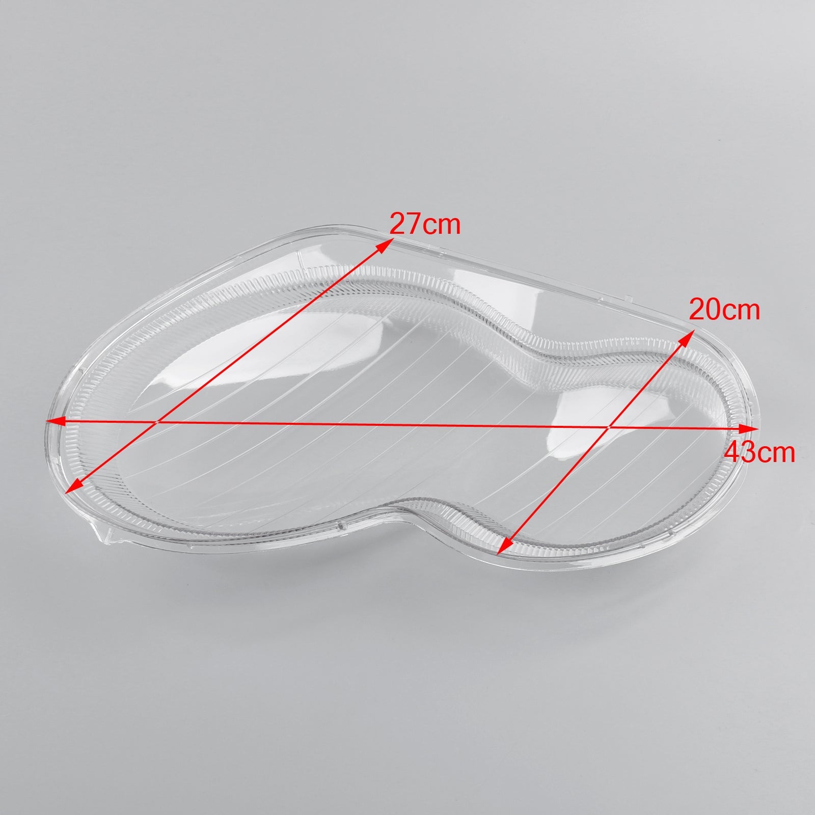 Koplamplensbehuizing Plastic afdekking links + rechts voor 2001-2007 BenzW203 C-Klasse Generiek