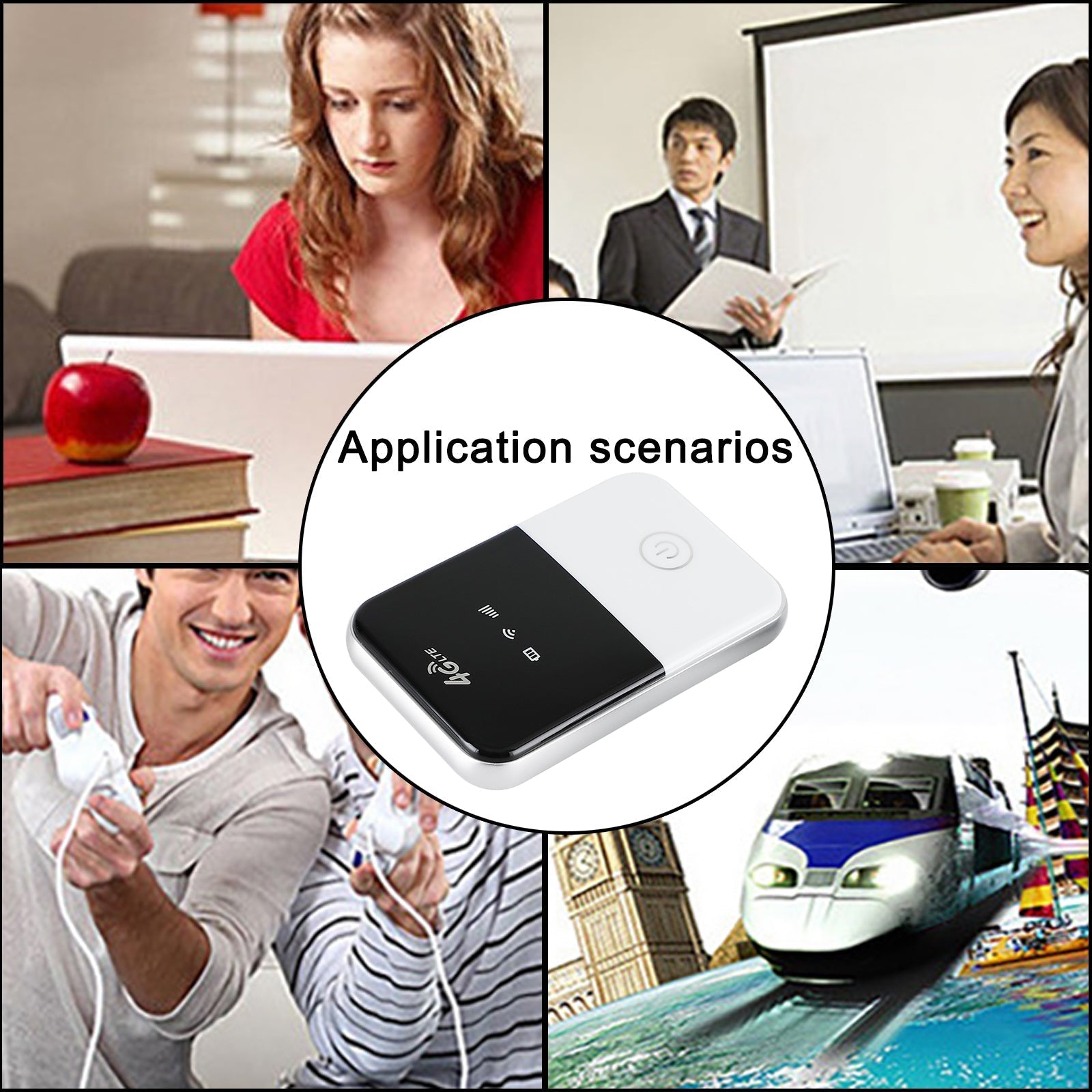 Ontgrendelde draagbare 4G LTE-router Draadloos mobiel breedband WiFi-hotspot Dongle