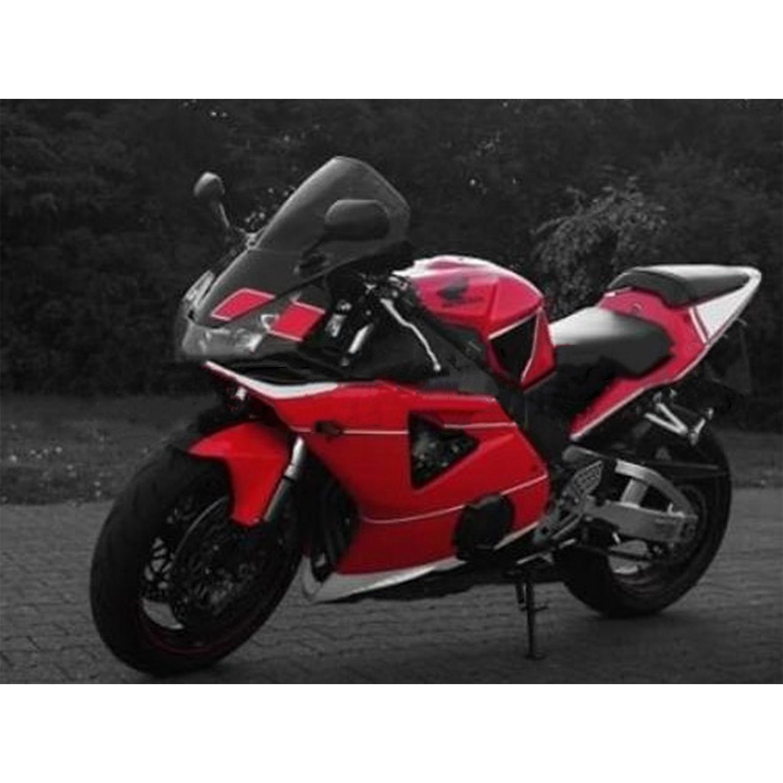 2002-2003 Honda CBR954 Amotopart Injection Fairing Kit Bodywork Plastic ABS #108