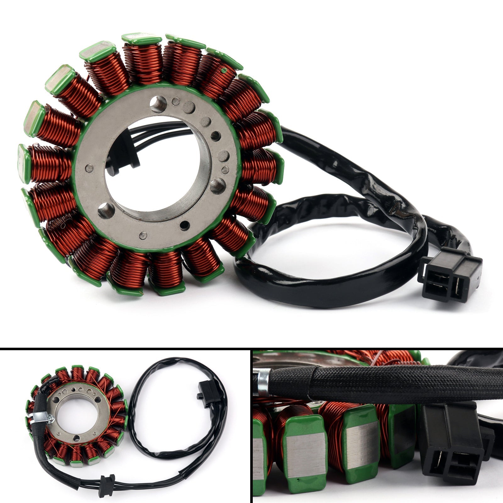 Generator Stator Coil For Kawasaki Ninja ZX-6R 1995-1997 ZZR600 ZX600 1990-2005 Generic