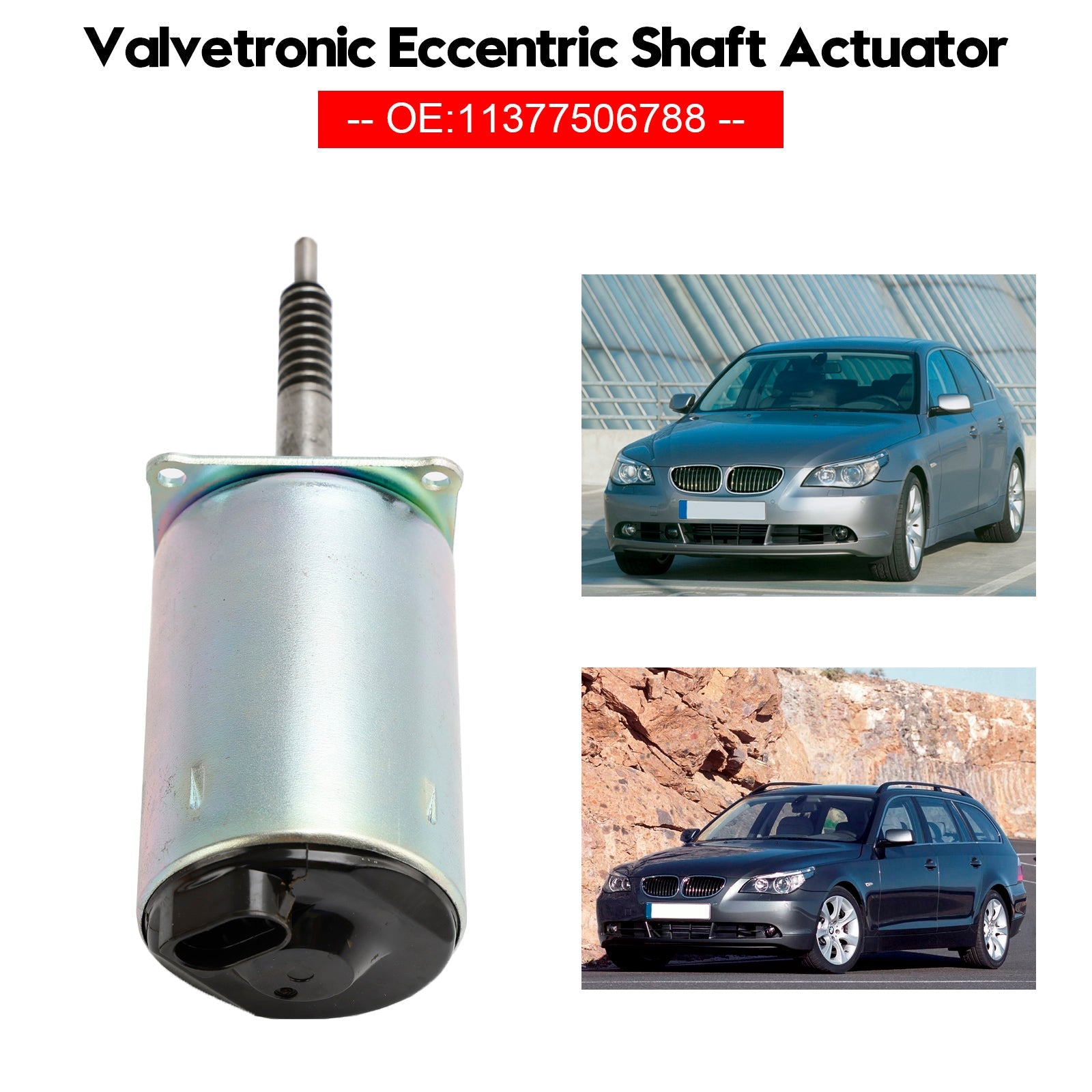 2004-2005 BMW 645Ci Base Convertible Coupé 2-deurs Valvetronic Excentrische asactuator 11377506788