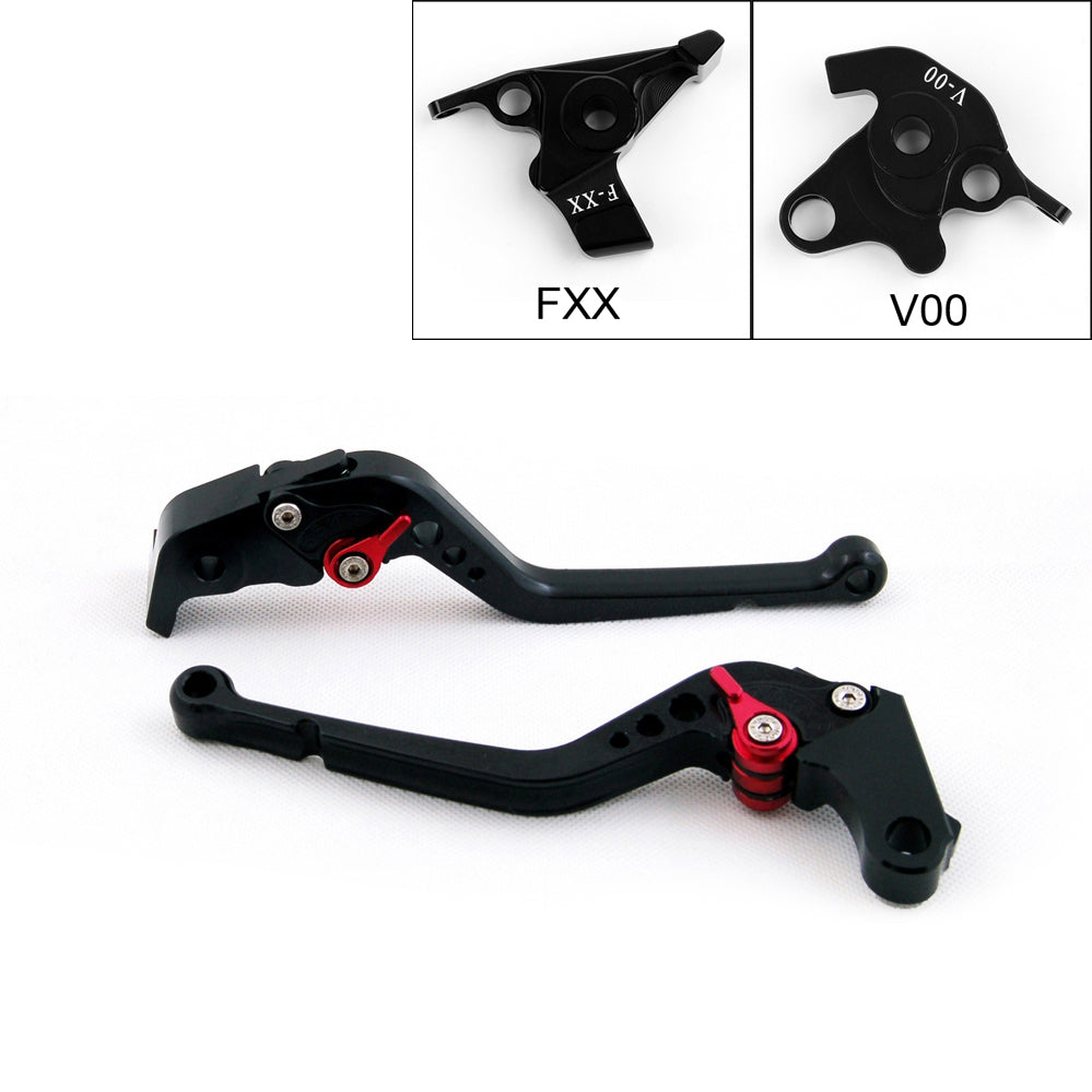 Brake Clutch Levers For Honda VFR800 CBR1100XX/BLACKBIRD ST1300/ST1300A Black Generic