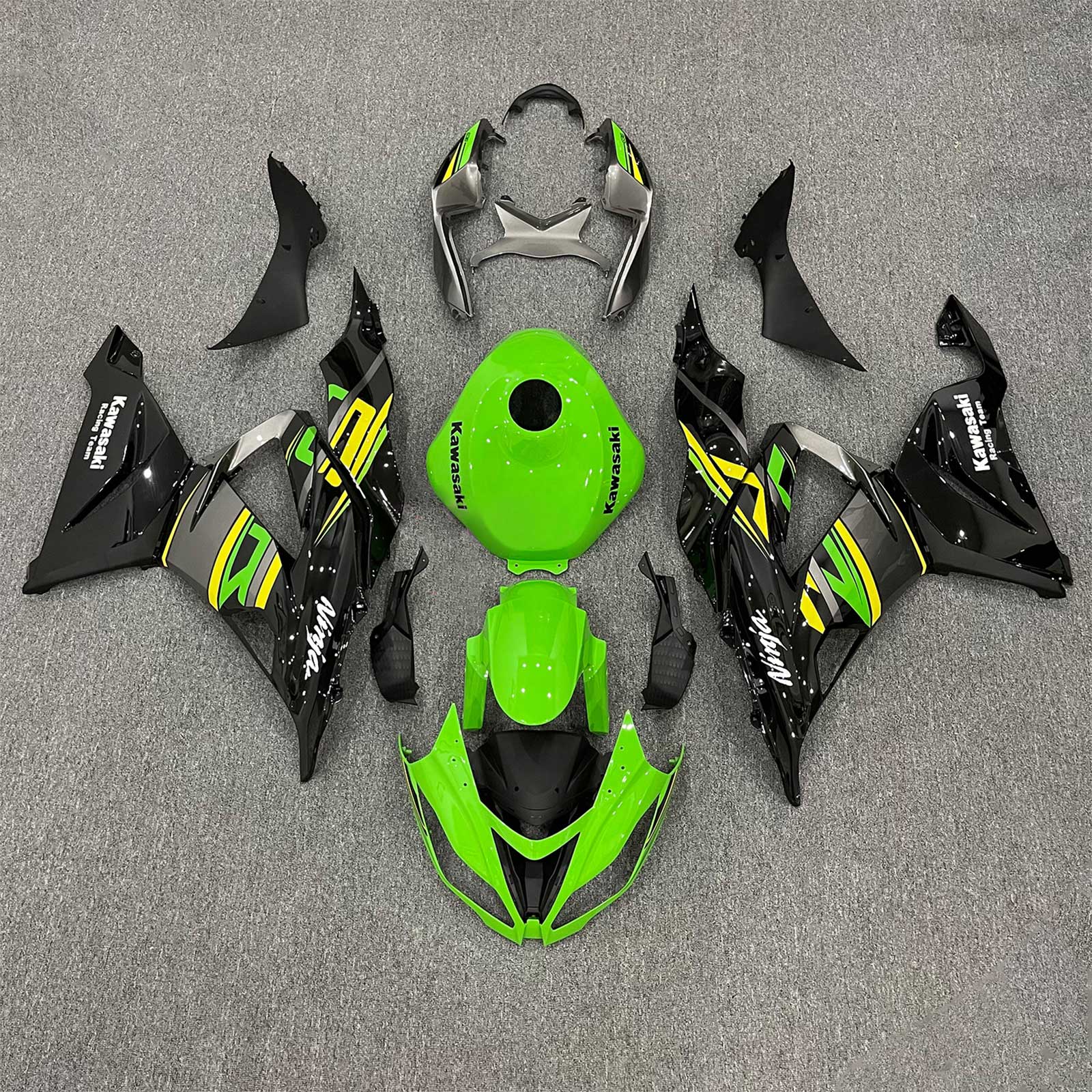 2013-2018 Kawasaki ZX6R 636 Fairing Kit Bodywork Plastic ABS