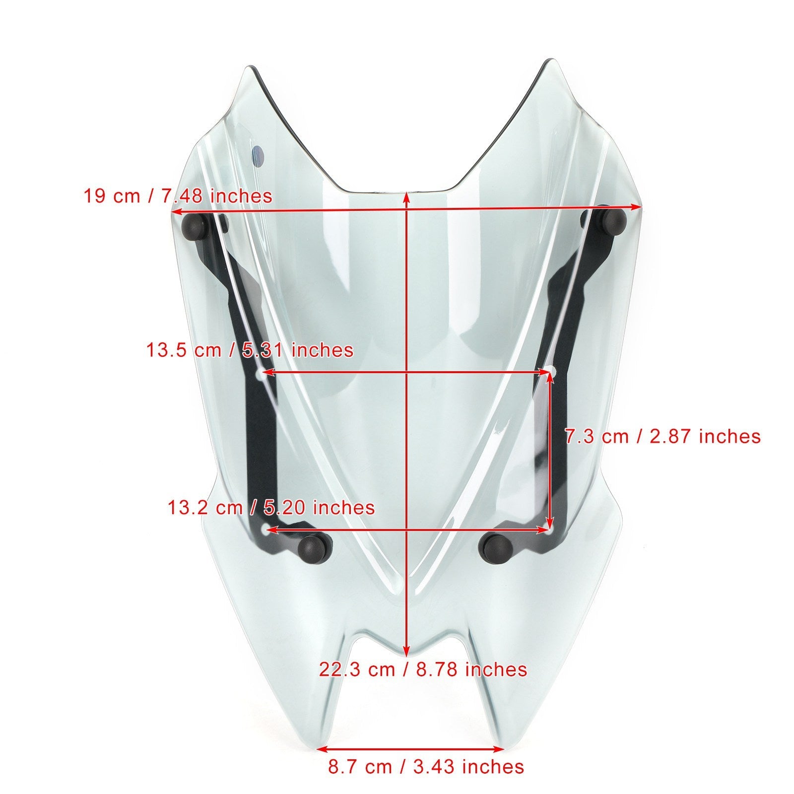 Windshield Windscreen Wind Shield Protector for KAWASAKI Z900 2020 Generic