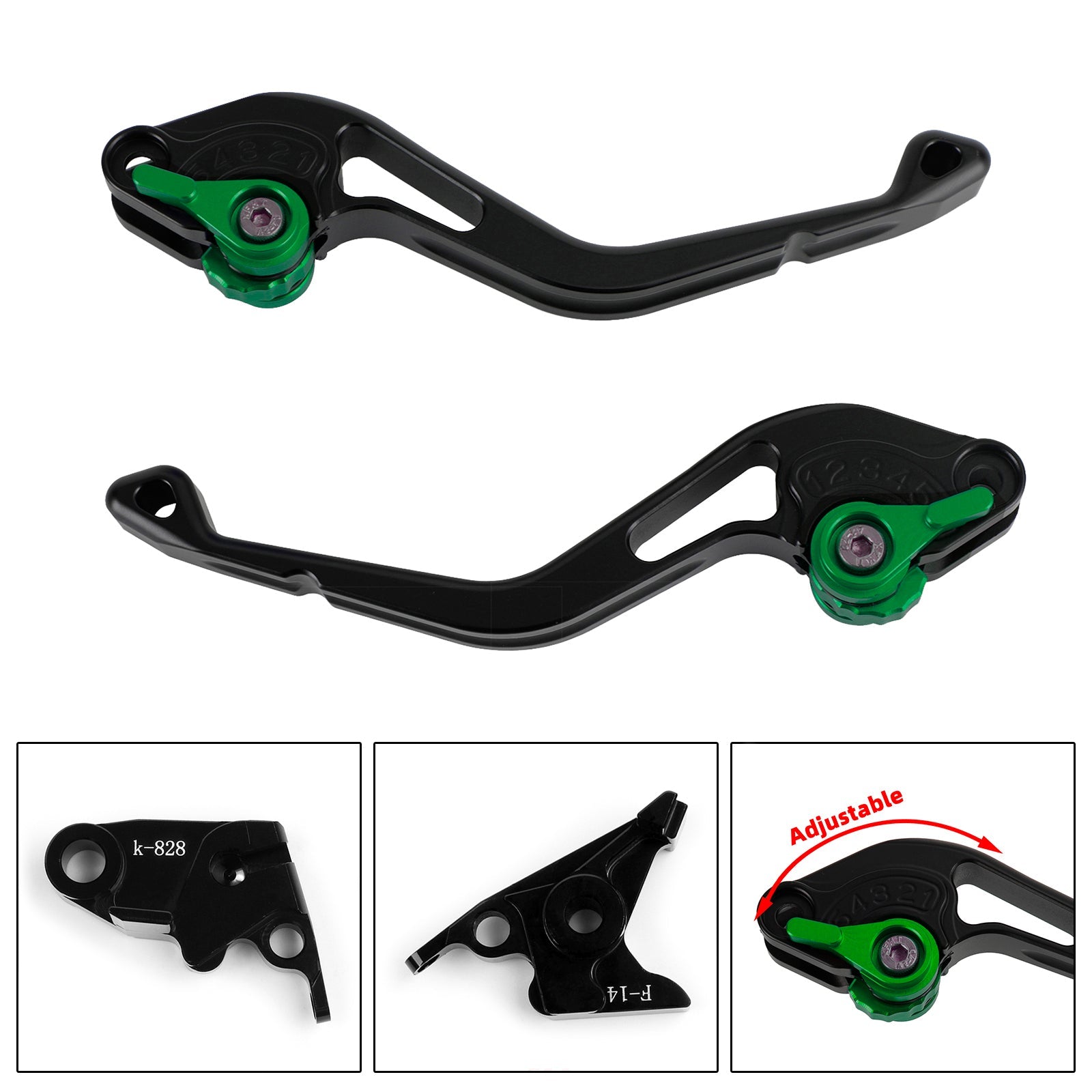 Kawasaki ZZR600 ZX6R ZX9R ZX10R Z1000 NEW Short Clutch Brake Lever